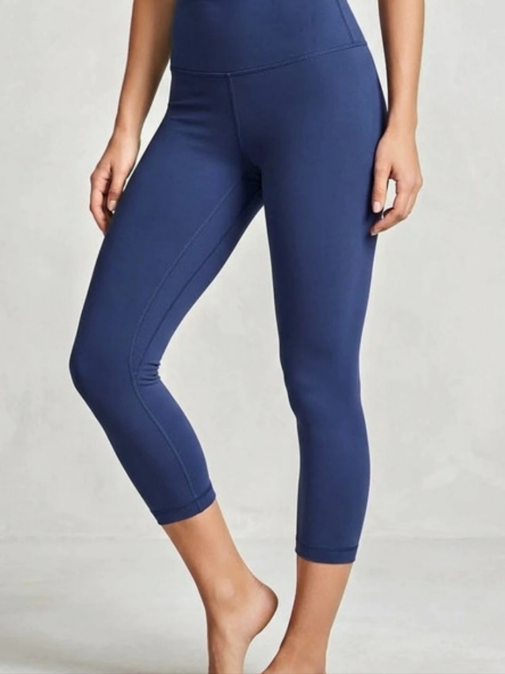 lululemon Align High-Rise Crop 21" Blue Leggings Size 6